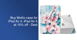 MoKo case for iPad Air 4, and iPad Air 5
