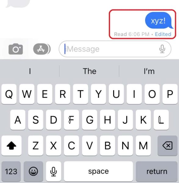 How to edit an iMessage with iOS 16