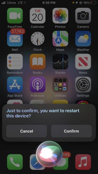 How to reboot your iPhone using Siri on iOS 16