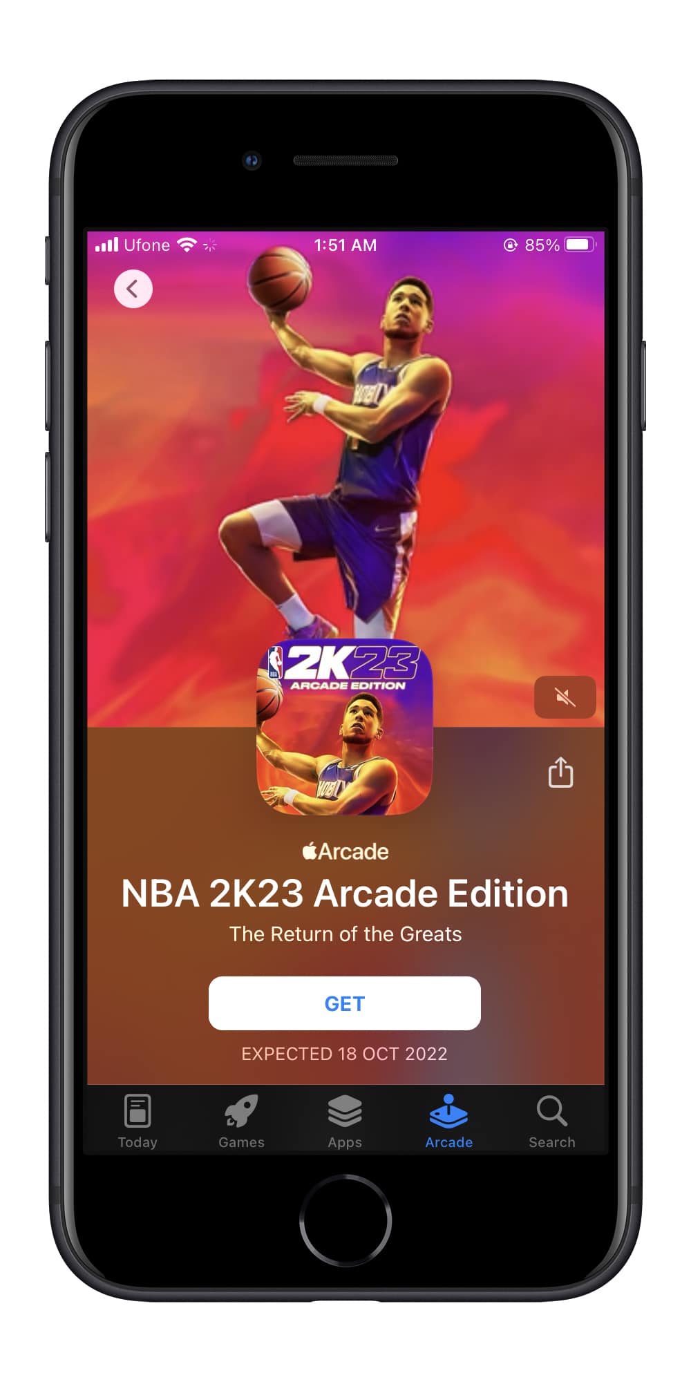 NBA 2K23 Apple Arcade