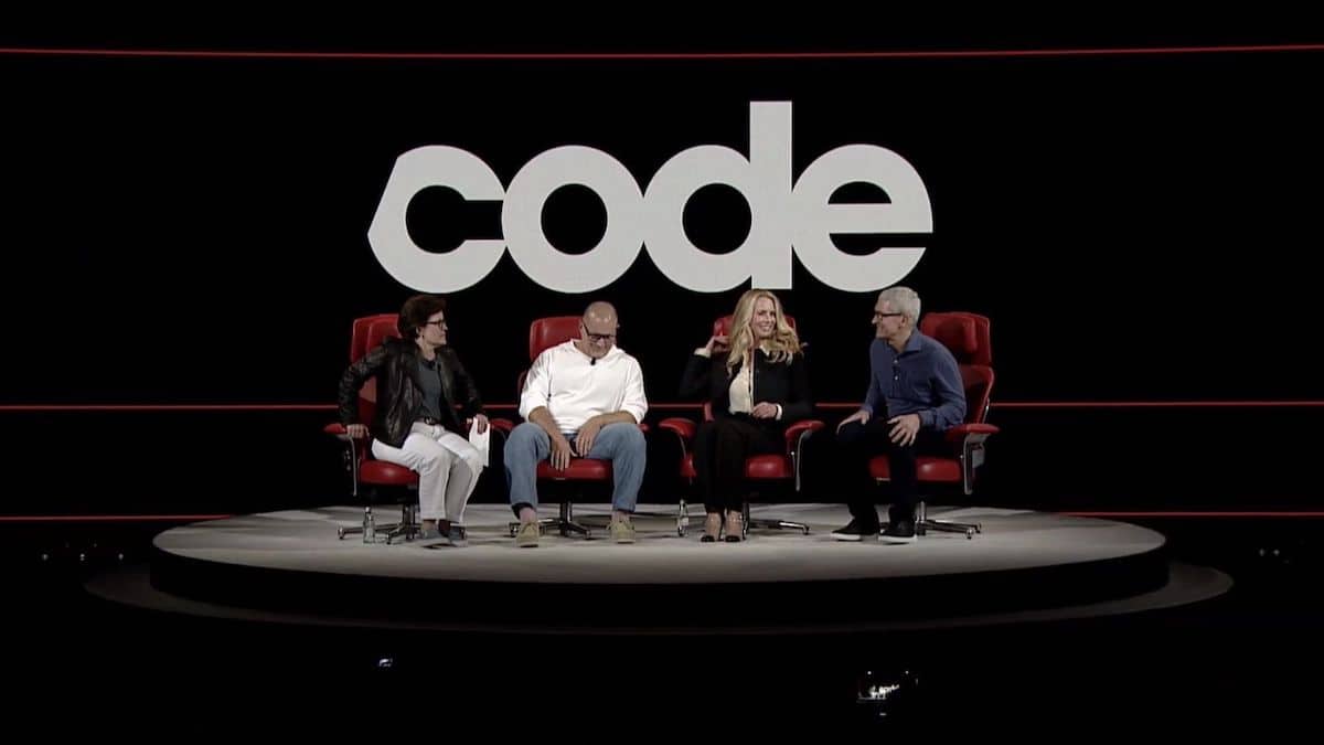 Tim Cook, Jony Ive and Laurene Powell Jobs talk about Steve Jobs at Code Conference