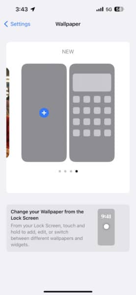 iOS 16.1 beta 3 lock screen and home screen wallpaper combinations
