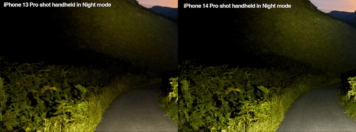 iPhone 14 Pro camera
