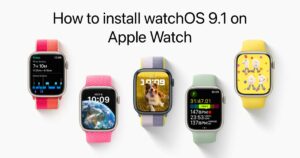 install watchOS 9.1
