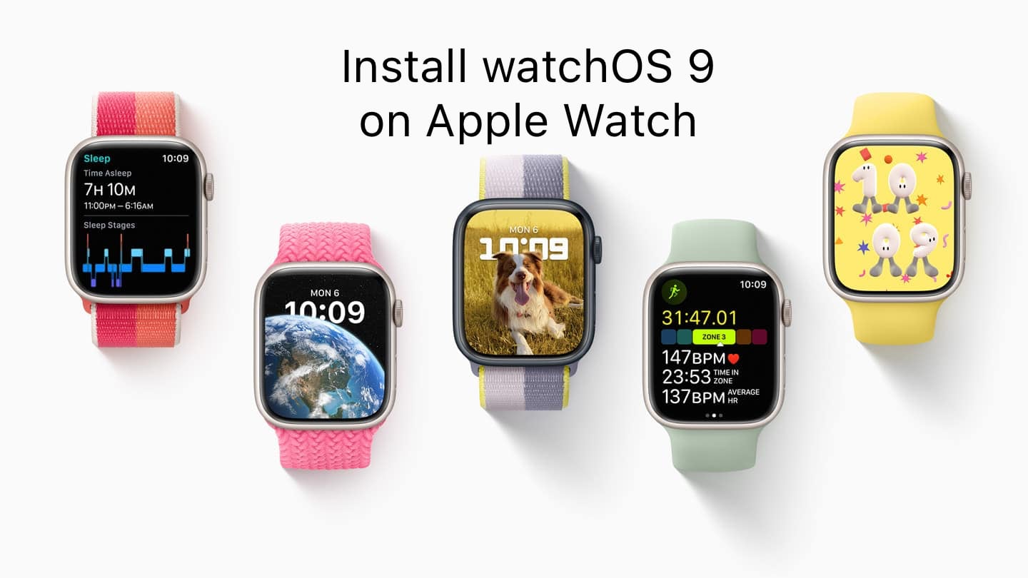 install watchOS 9