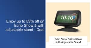 Amazon Echo Show 5 deal