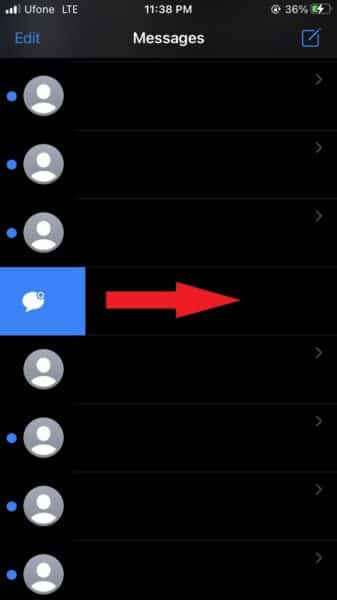 how to mark messages as unread on iPhone