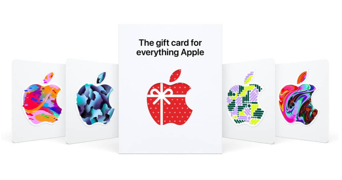 Apple gift card holidays