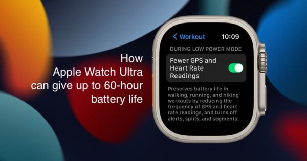 This is how Apple Watch Ultra can give up to 60-hour battery life