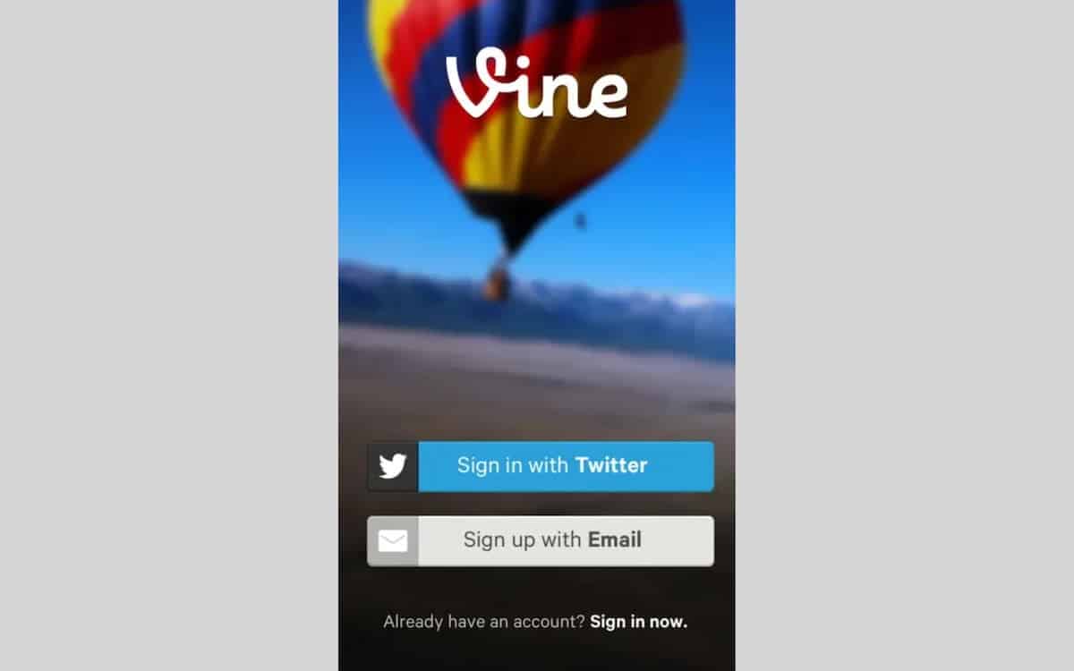 Twitter - Vine app