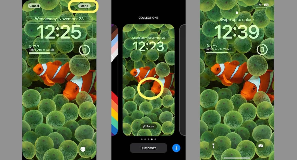 battery widget - iOS 16