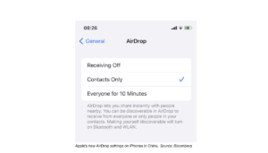 iOS 16.1.1- AirDrop China