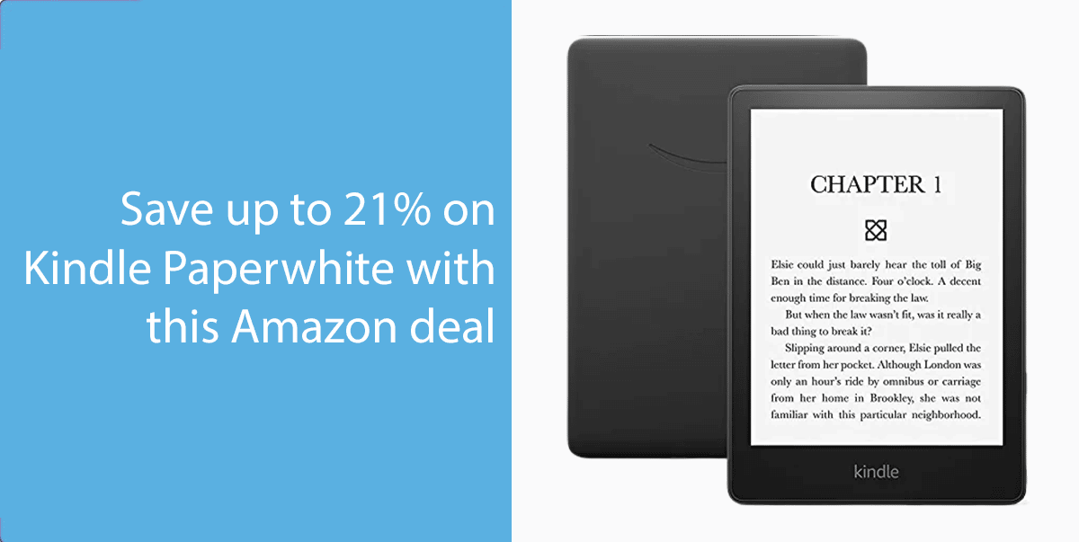 Kindle Paperwhite with this Amazon deal