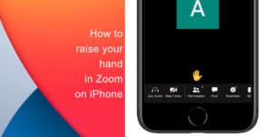 How to raise your hand in Zoom on iPhone