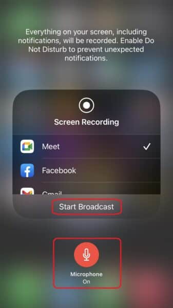 How to Screen Record with sound on iPhone
