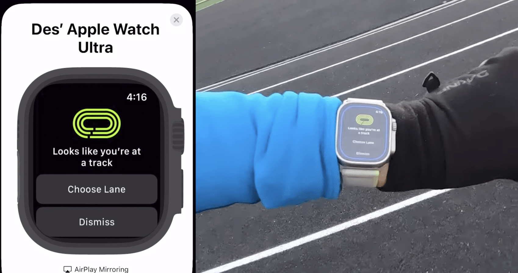 apple Watch track detection watchOs 9.2