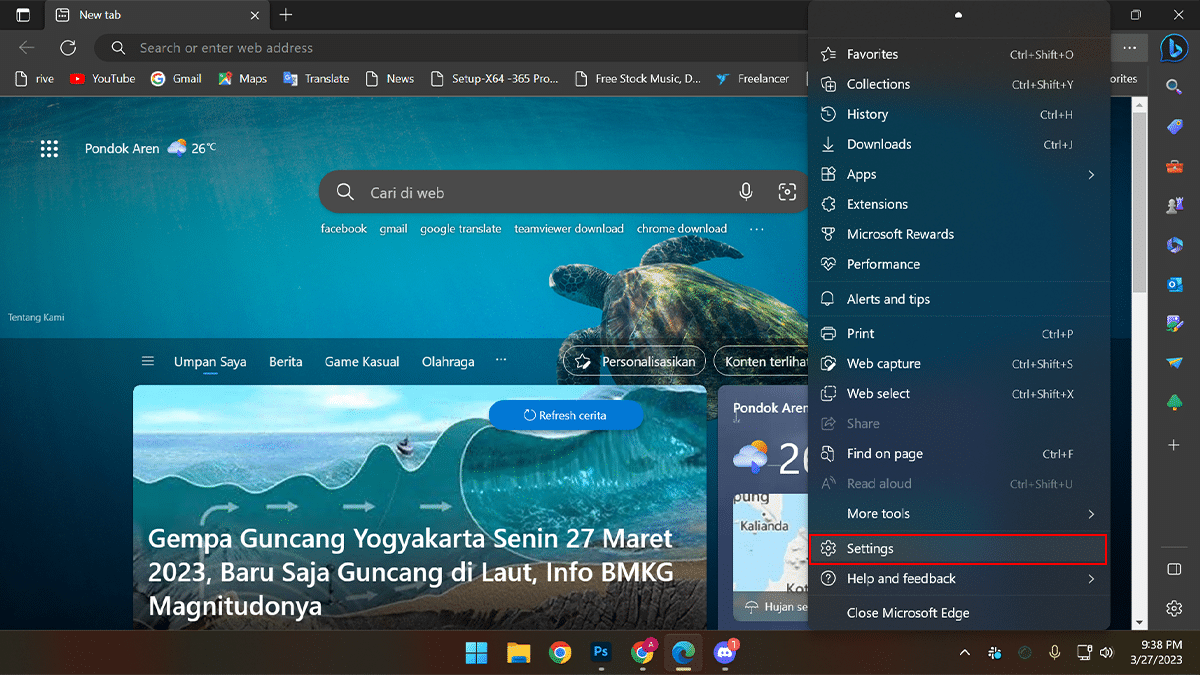 How to disable Bing Chat on Microsoft Edge 2