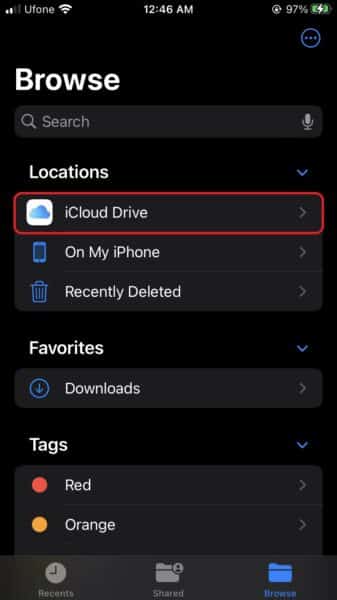 How to find downloaded files on iPhone