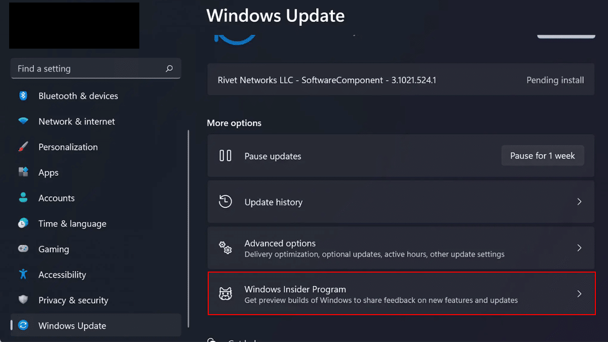 How to roll back to Windows 11 Stable build