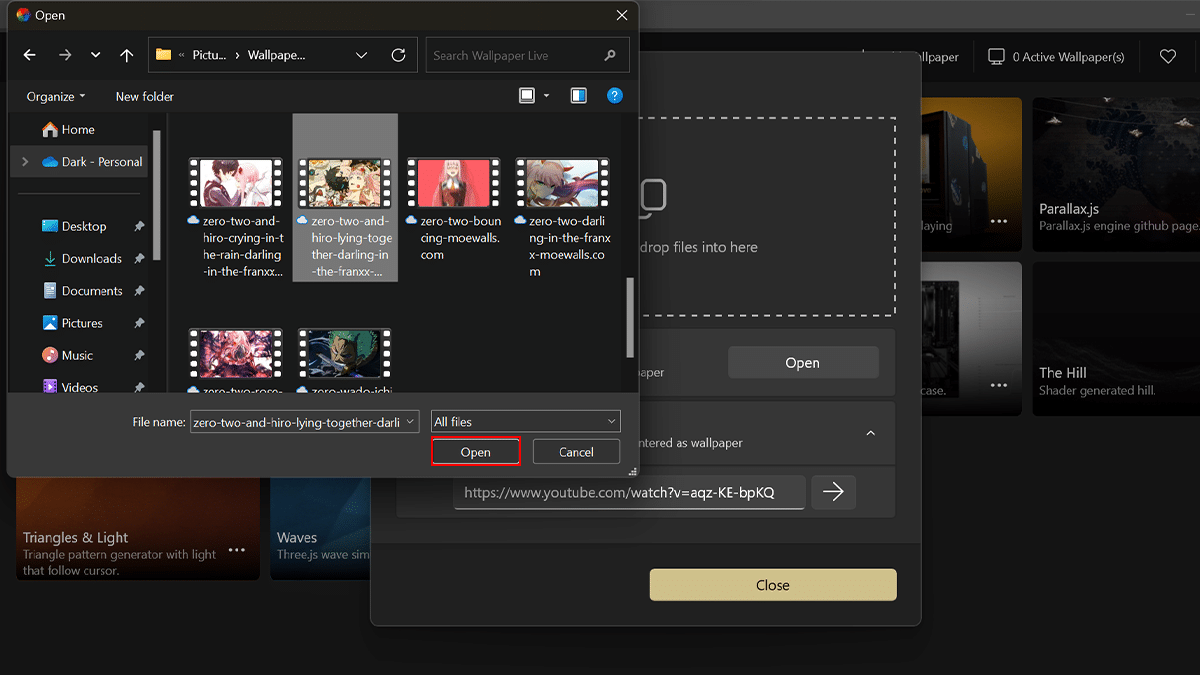 How to set live desktop wallpapers on Windows 11_7