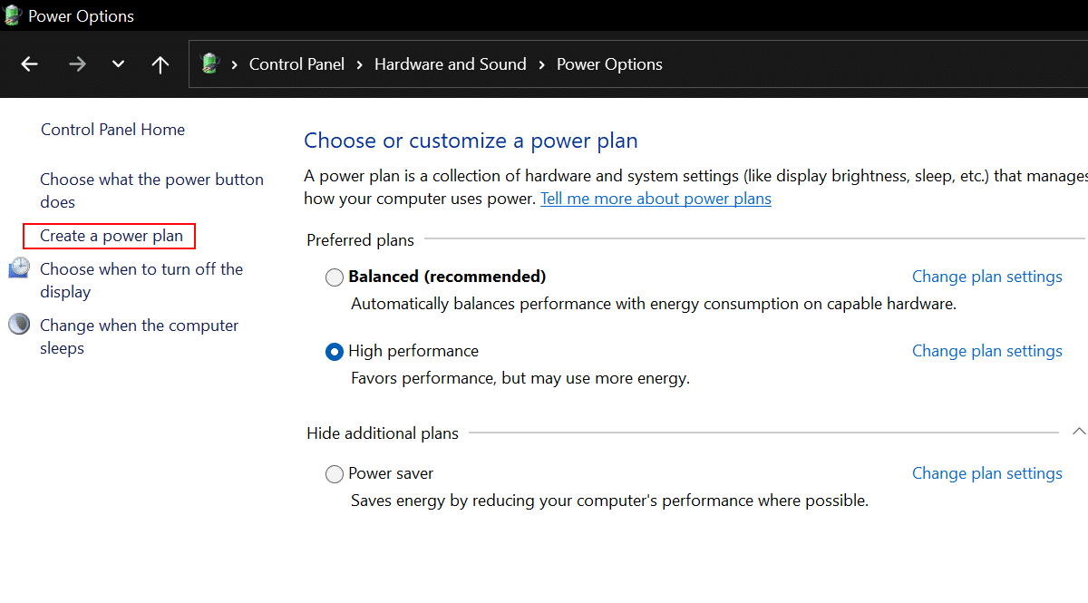 Power plan Windows 11_4