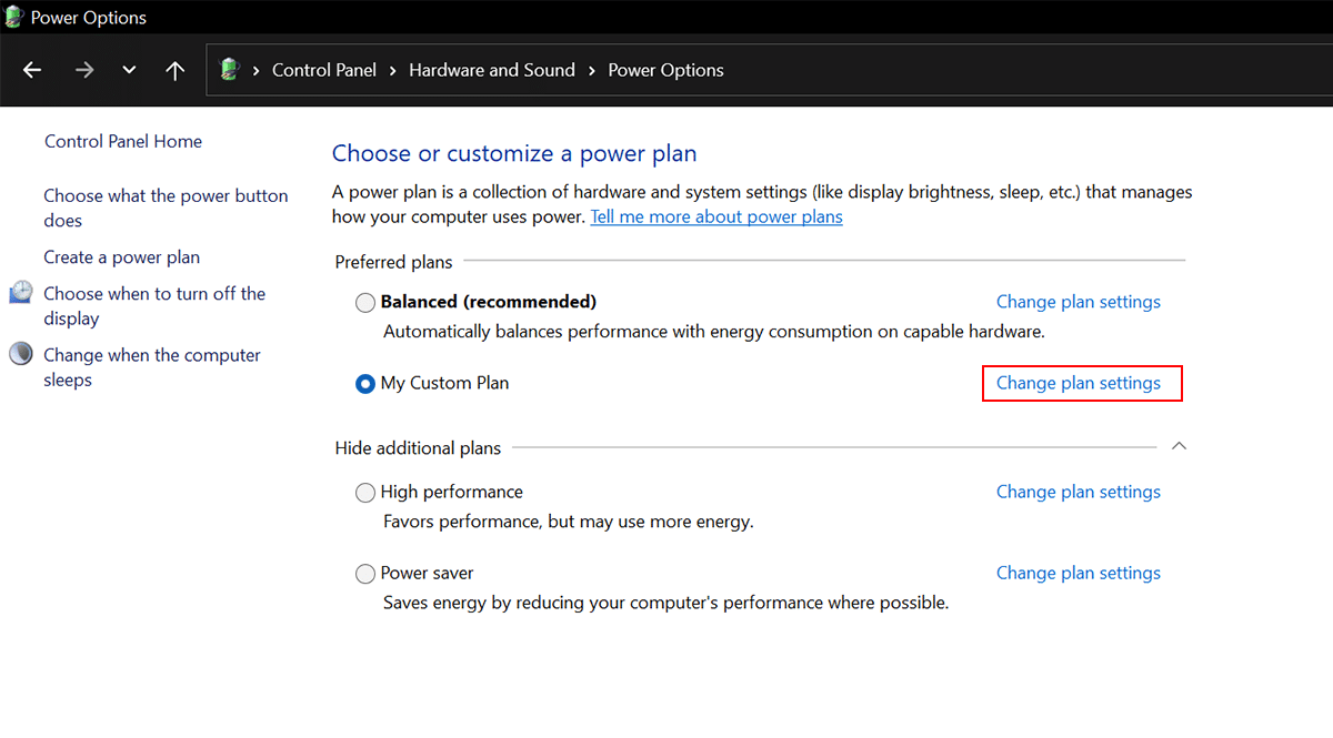 Power plan Windows 11_7