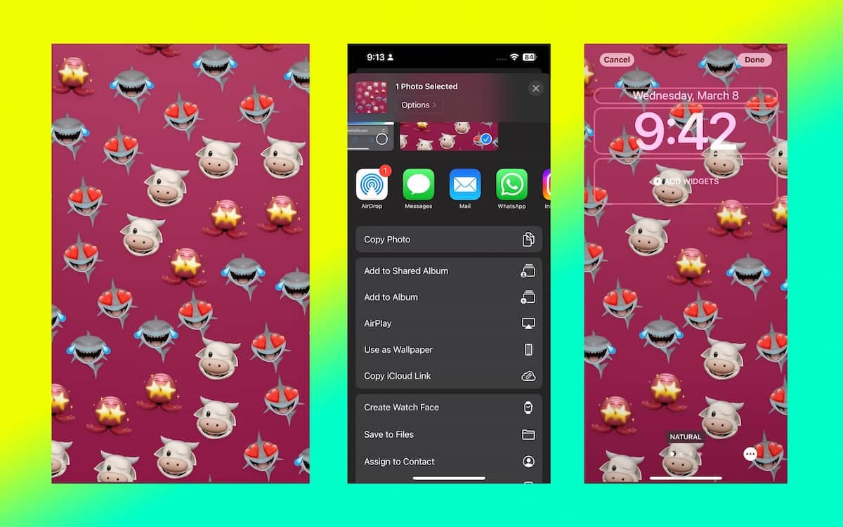 Memoji - wallpaper for iOS 16
