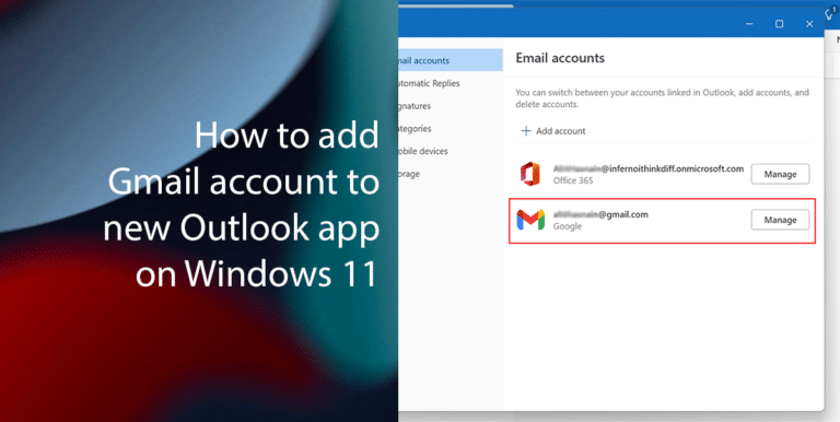 How to add Gmail account to new Outlook app on Windows 11_featured