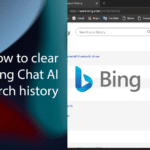 How to clear Bing Chat AI search history_featured