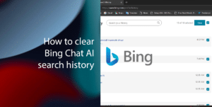 How to clear Bing Chat AI search history_featured