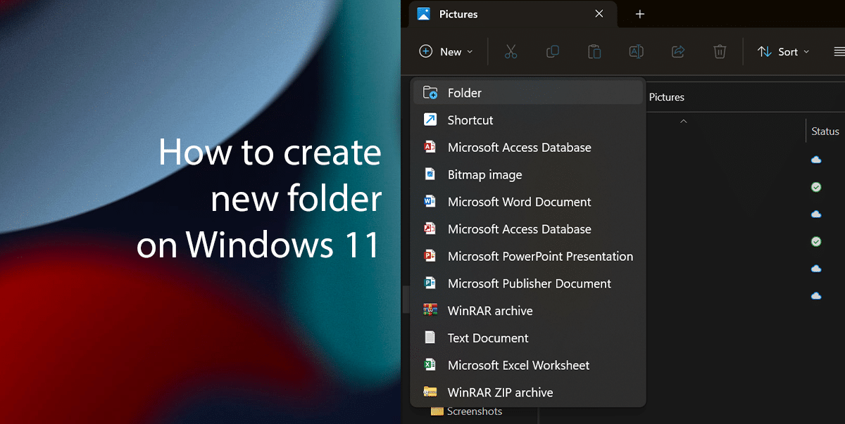 How to create new folder on Windows 11_featured