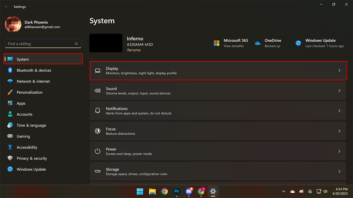 How to enable Night light on Windows 11_1