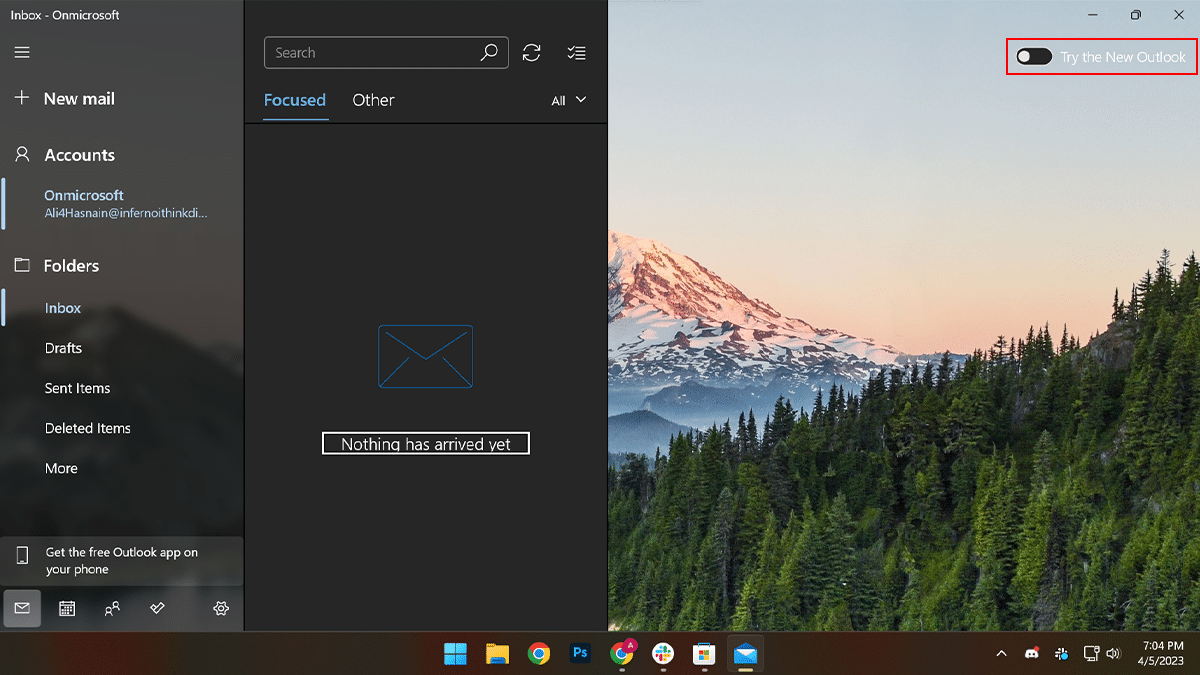 How to enable new Outlook app UI on Windows 11 2