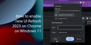 How to enable new UI Refresh 2023 on Chrome on Windows 11 featured