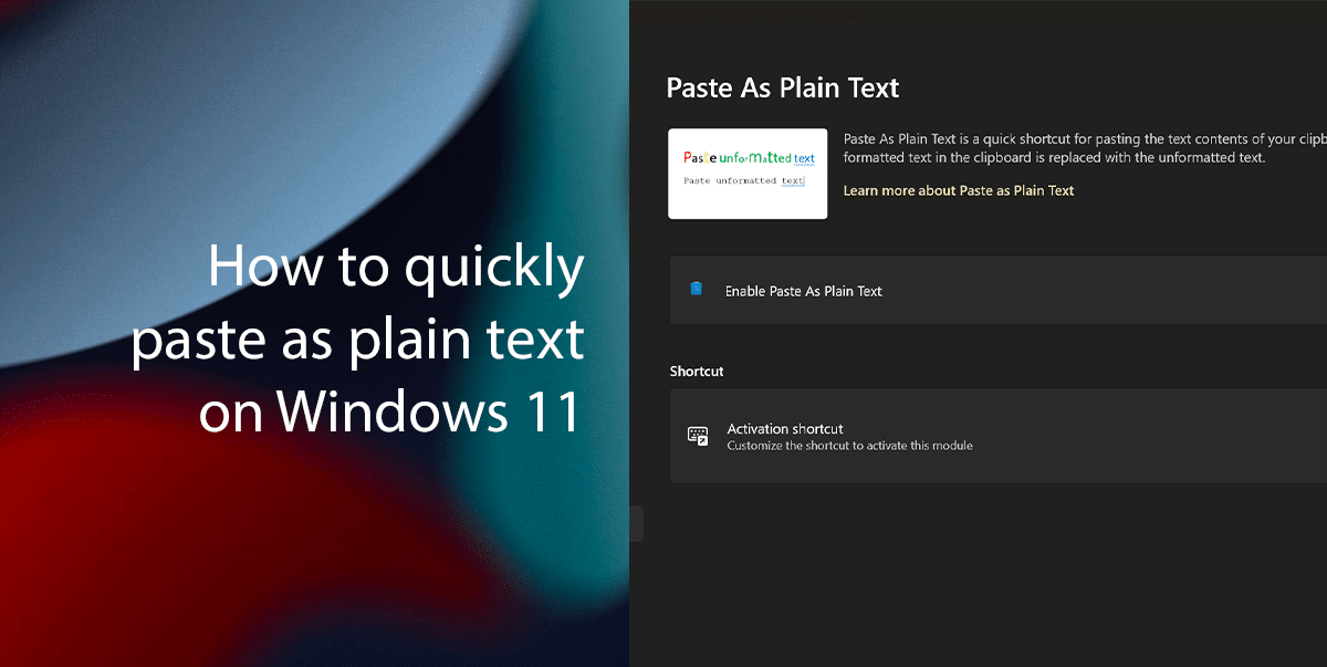 How to quickly paste as plain text on Windows 11_featured