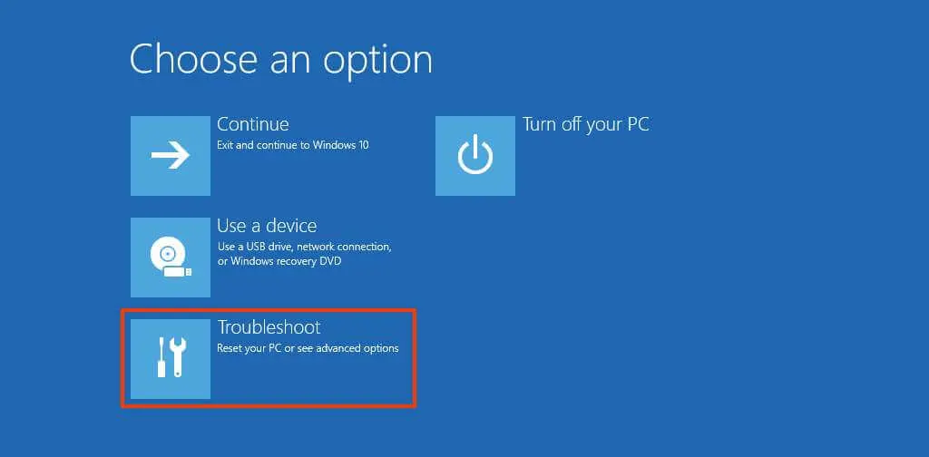 How to reset Windows 11 from boot when the PC won’t boot 1