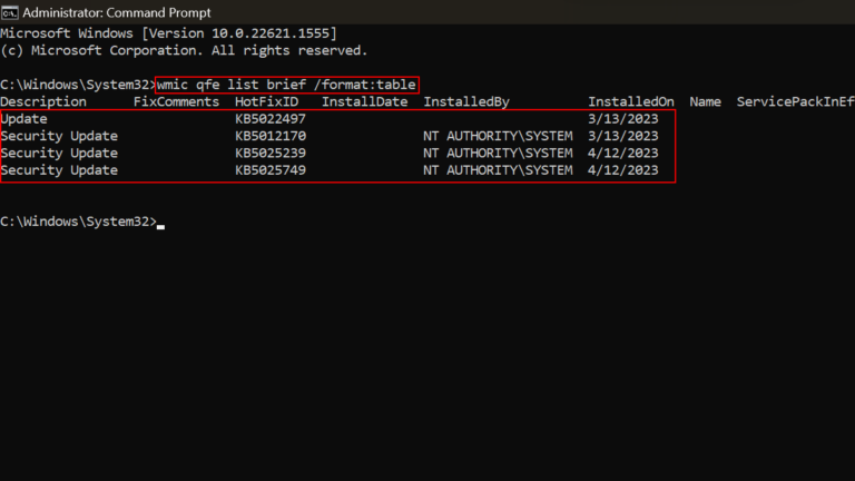 How to uninstall an update on Windows 11