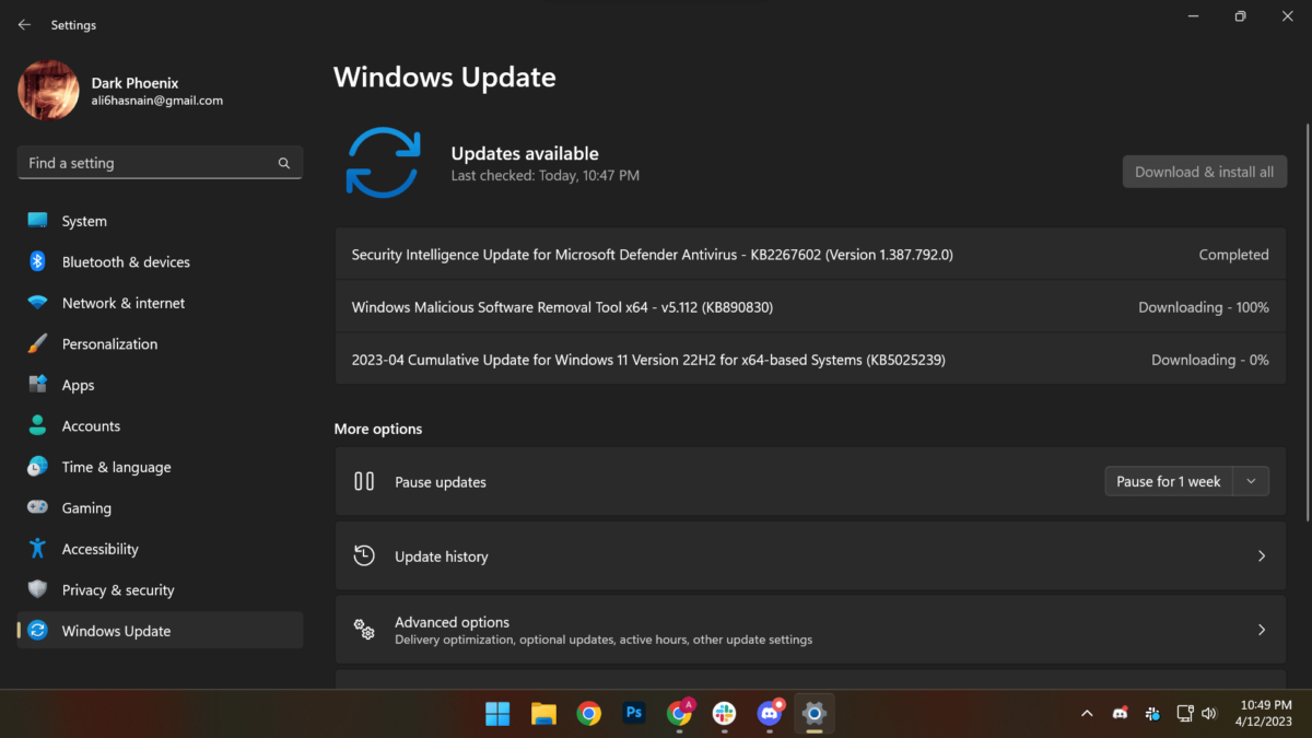 Windows 11 Patch Tuesday update