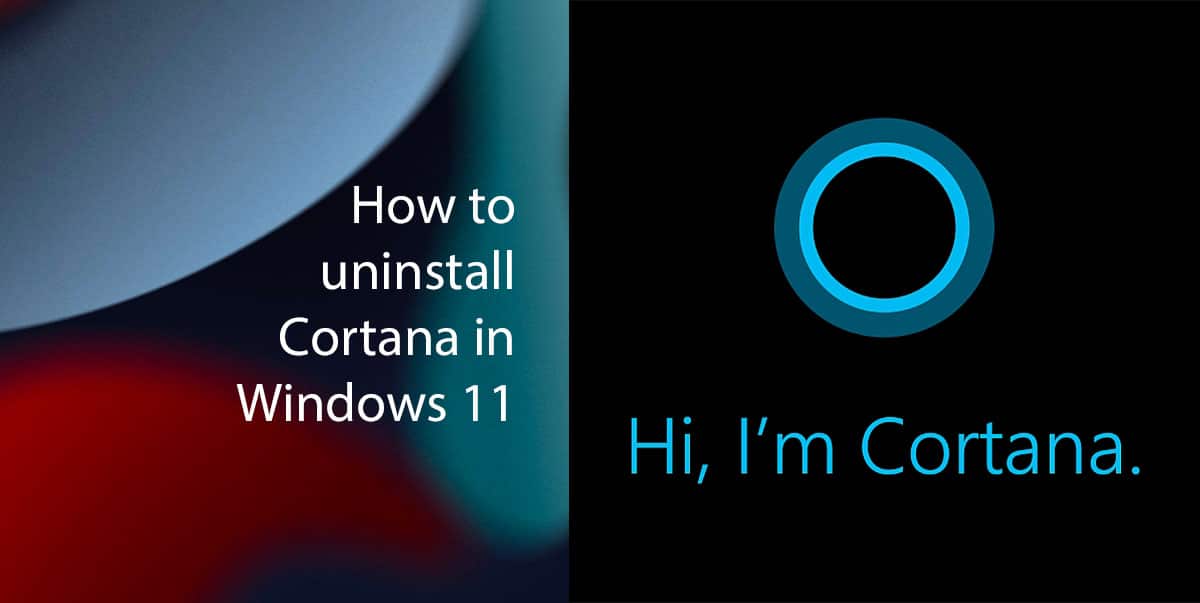 How to uninstall Cortana in Windows 11