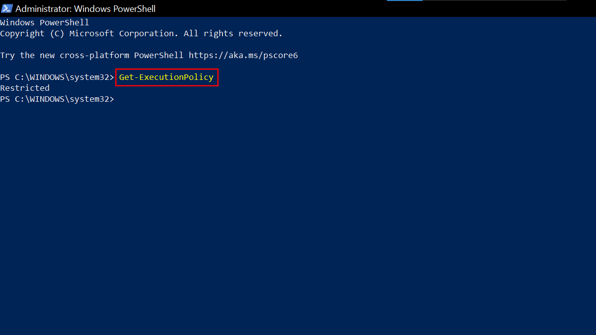 How to change execution policy to run scripts on PowerShell in Windows 11 1