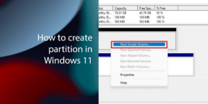 How to create partition in Windows 11 featured