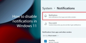 How to disable notifications in Windows 11 featured