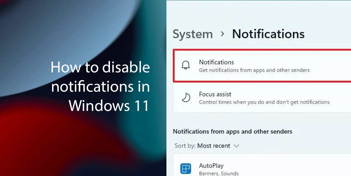 How to disable notifications in Windows 11 featured