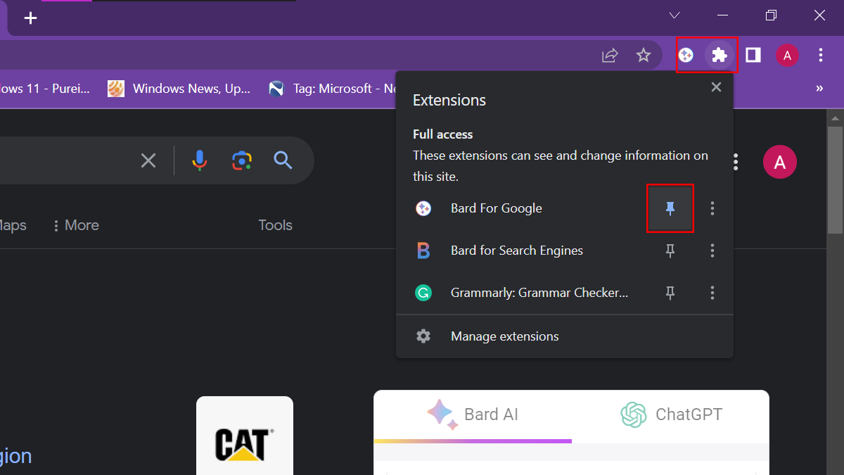 How to get Google Bard extension in Chrome 4