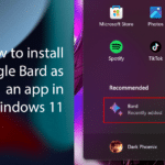 How to install Google Bard as an app in Windows 11 featured