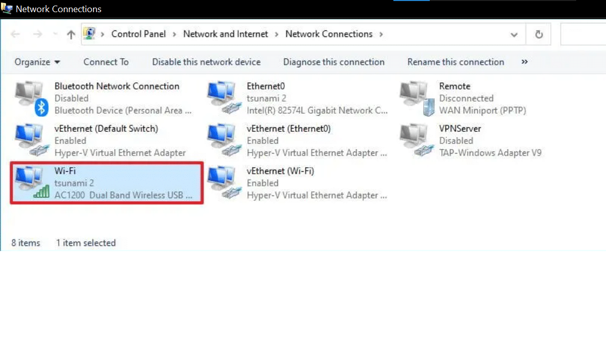 How to quickly find Wi-Fi password in Windows 11 4