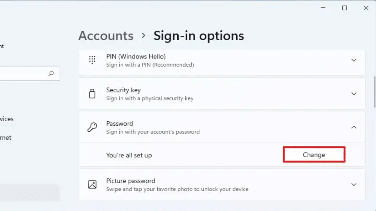 Three easy ways to remove login password in Windows 11 9