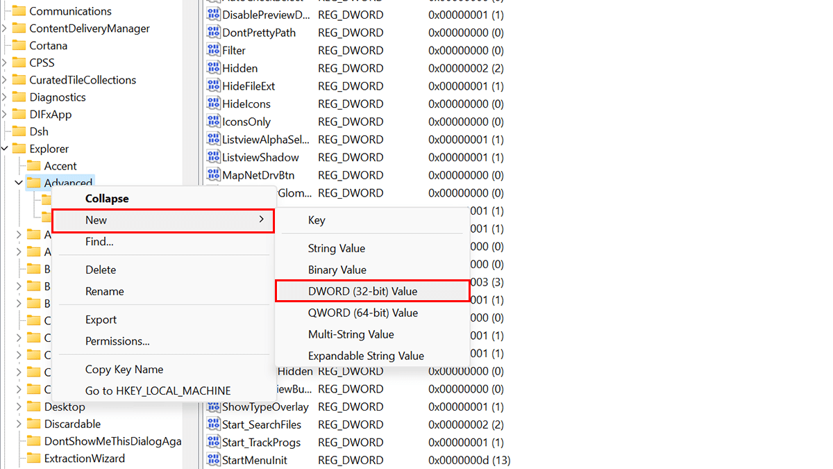 How to change Taskbar size in Windows 11 3