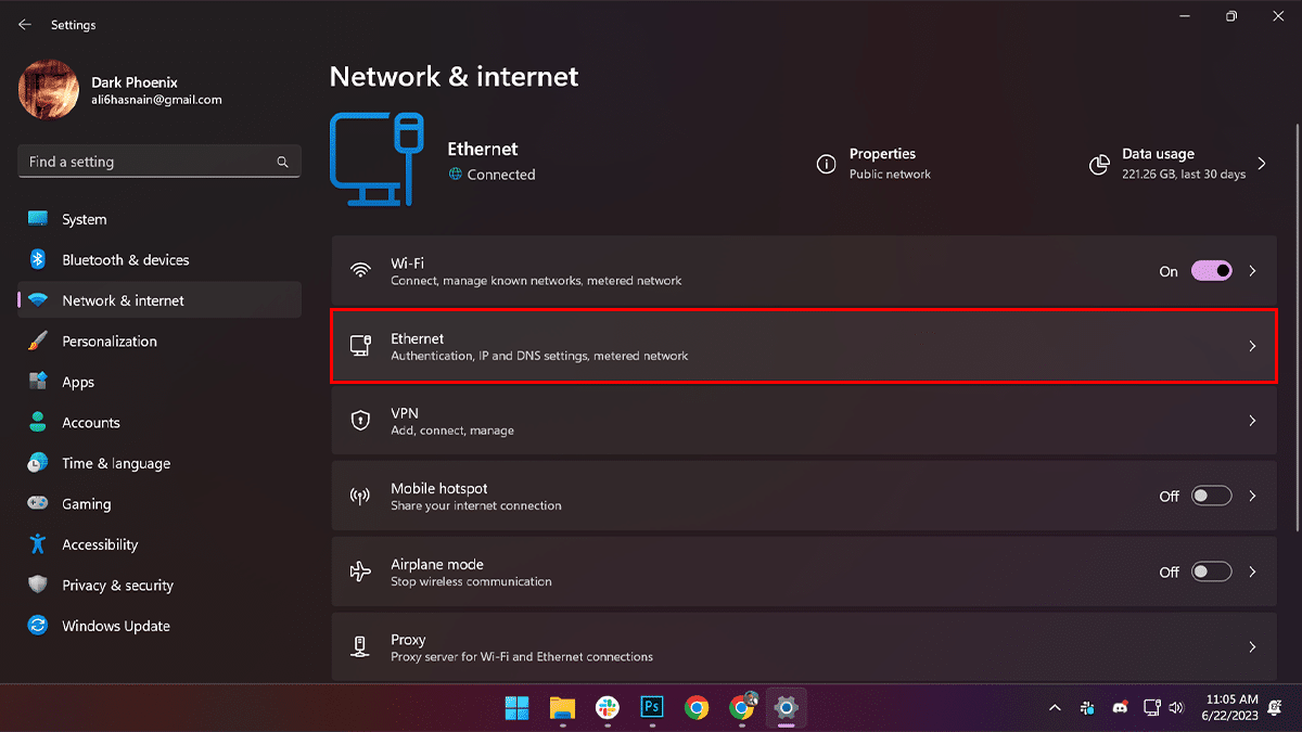How to change network profile type in Windows 11 1