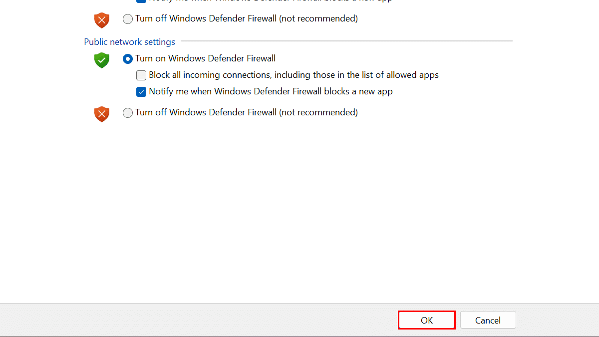 How to disable firewall in Windows 11 11